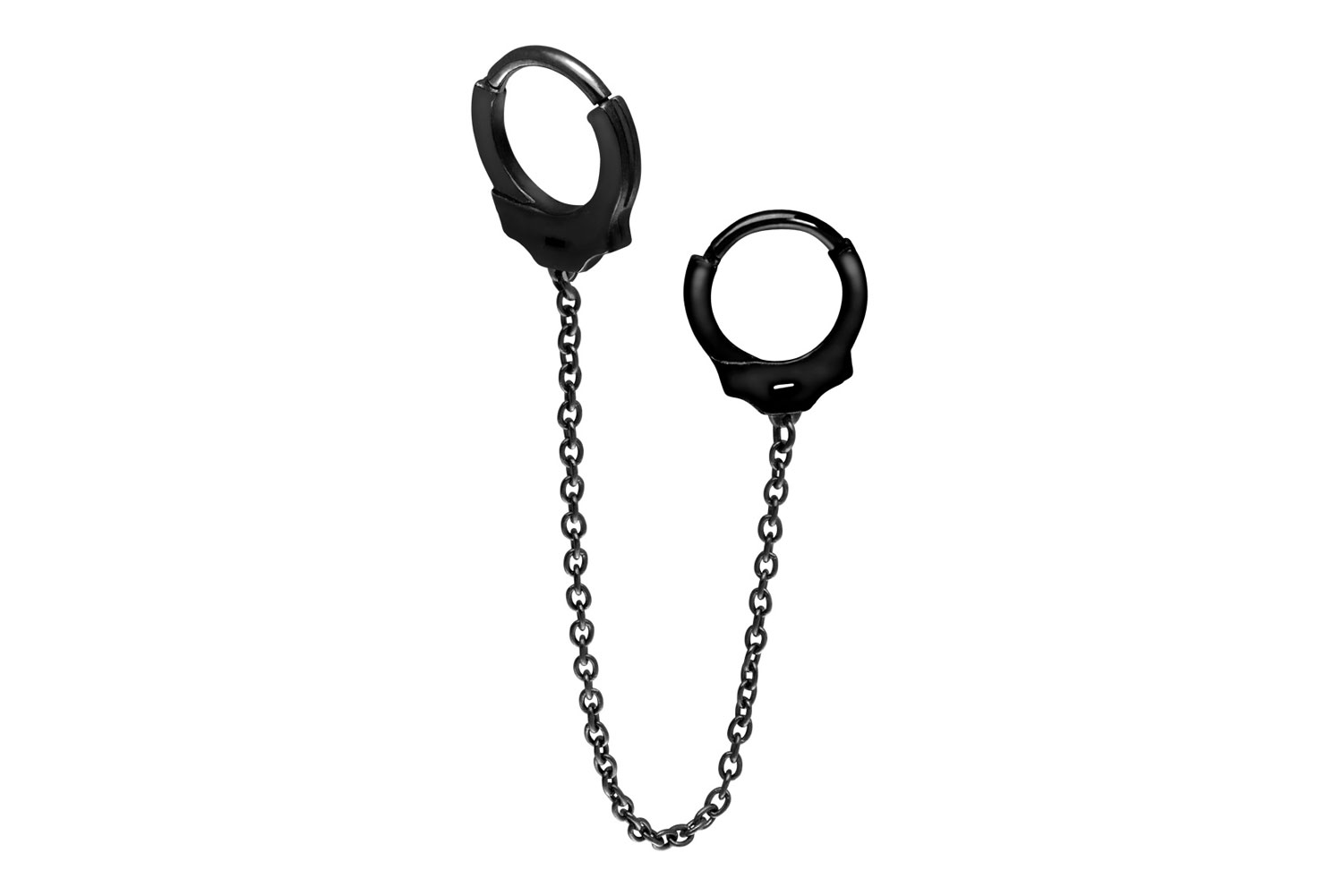 Chirurgenstahl Segmentring Clicker Piercing HANDSCHELLEN